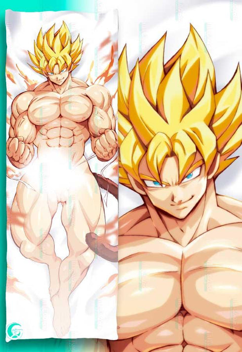 Goku v4 Dakimakura Body pillow case